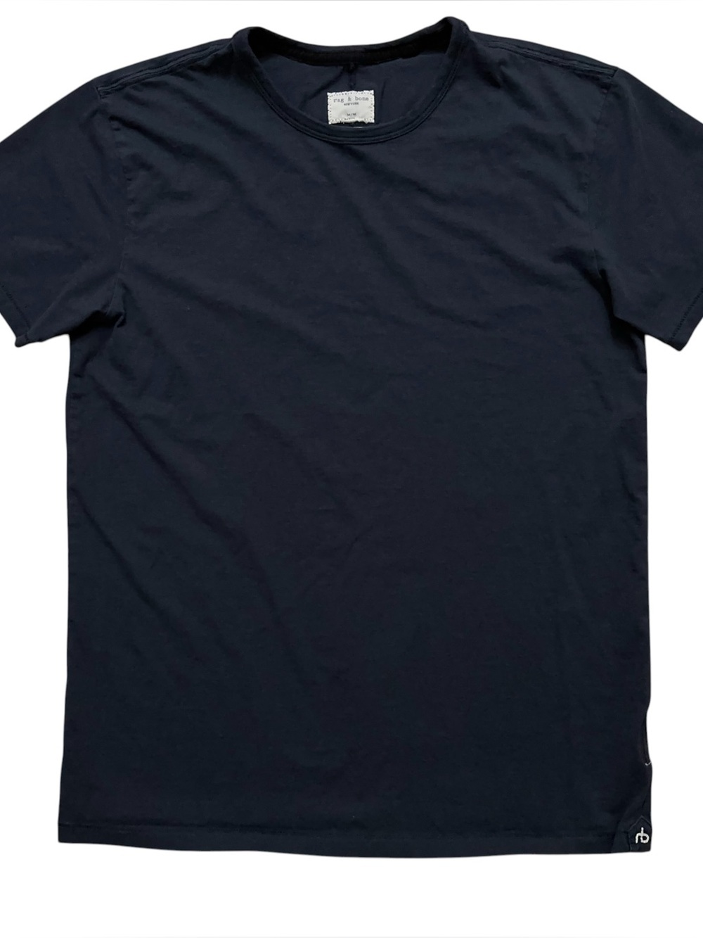 Rag & Bone T-Shirt Mens Size M Short Sleeve Crewneck Cotton Blue